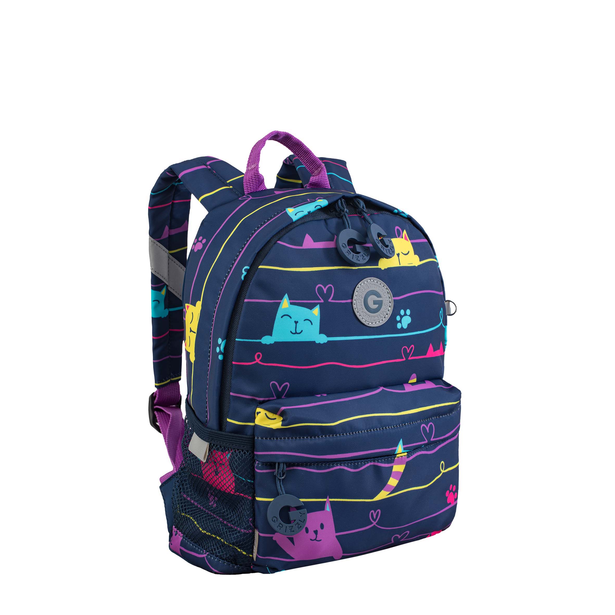 Рюкзак дошкольный Grizzly для девочки - фото 2