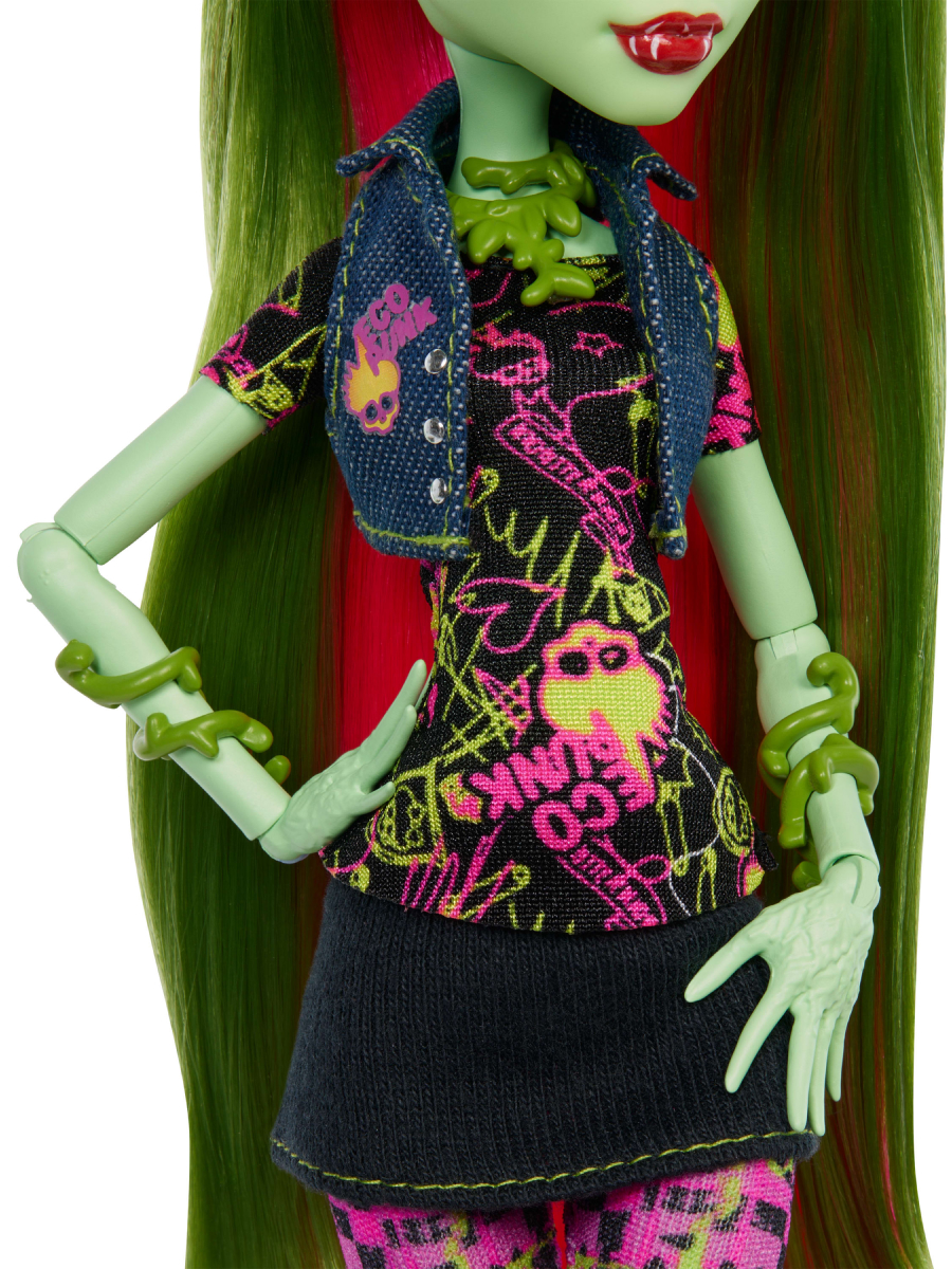 Кукла модельная Monster High Creeproduction JHK58 Венера высота 27 см JHK58 - фото 8