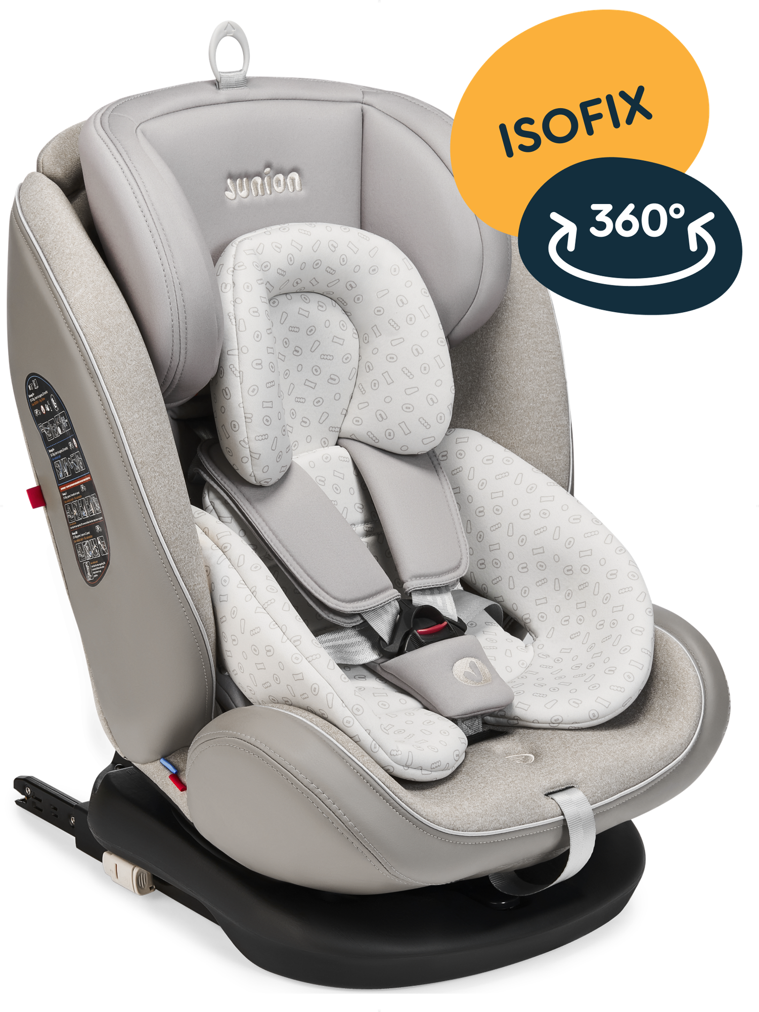 Автокресло Junion Odri Isofix 0+/1/2/3 (0-36 кг) - фото 1