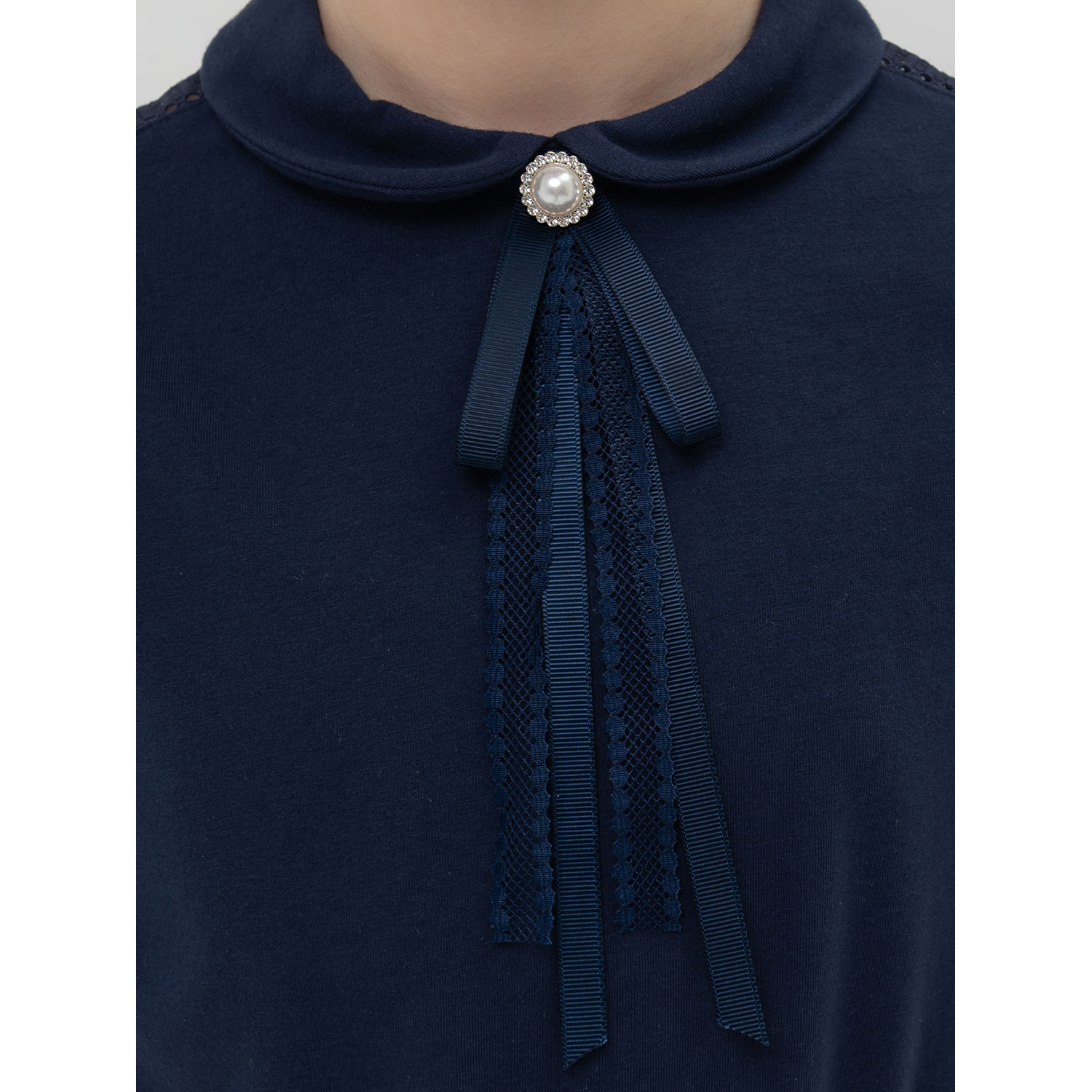 Блузка Pelican GFT8142/Темно-синий(54) - фото 2