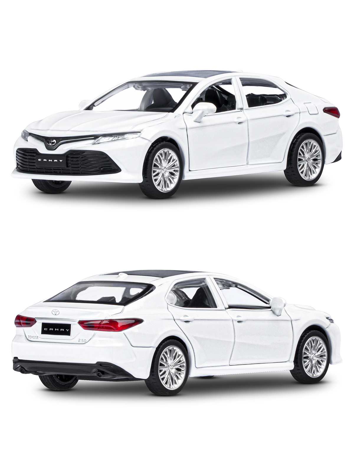Автомобиль АВТОпанорама Toyota Camry 1:43 JB1251030 - фото 6