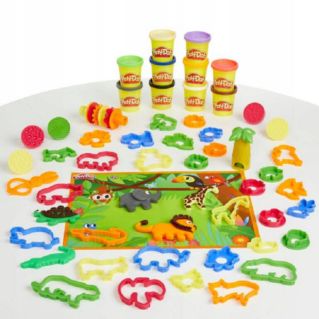 Пластилин Play-Doh Приключения животных
