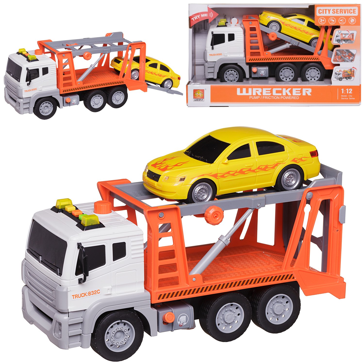 Автовоз Junfa WC-B3869 - фото 3