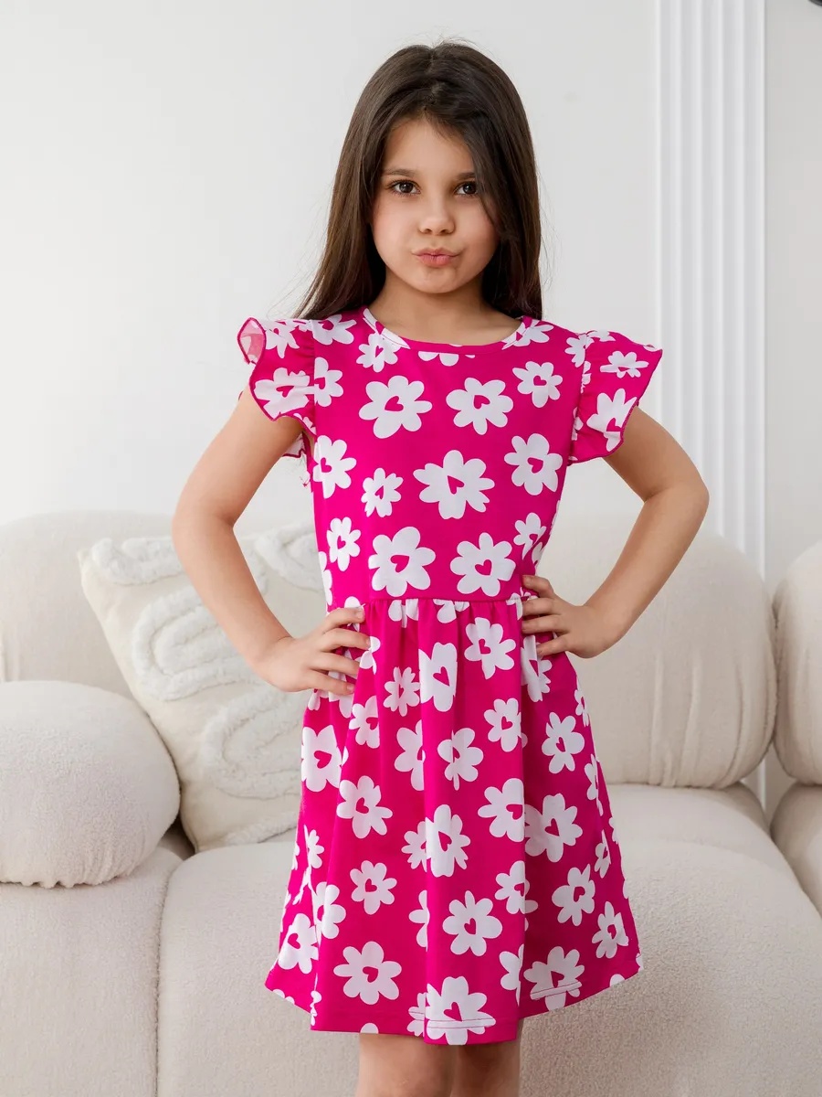 Платье NATIVIA ПЛД/цветокфуксия - фото 3