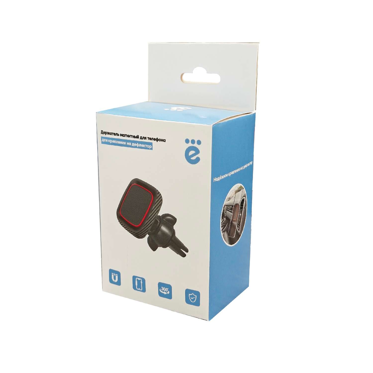 Держатель телефона ё для авто в дефлектор - фото 2