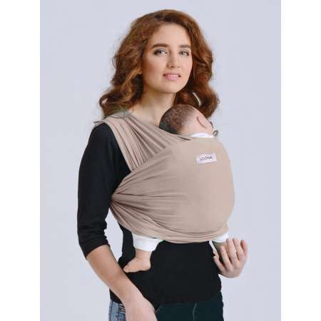 Слинг без намотки LOONABABY Трикотажный