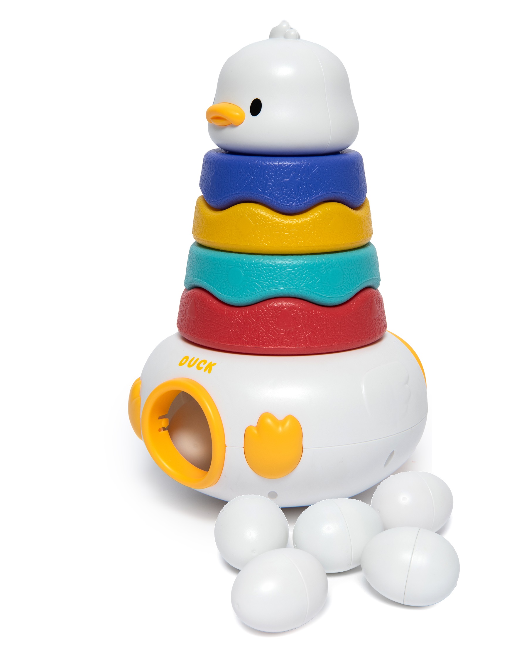 Игрушка BabyGo неваляшка Уточка - фото 13