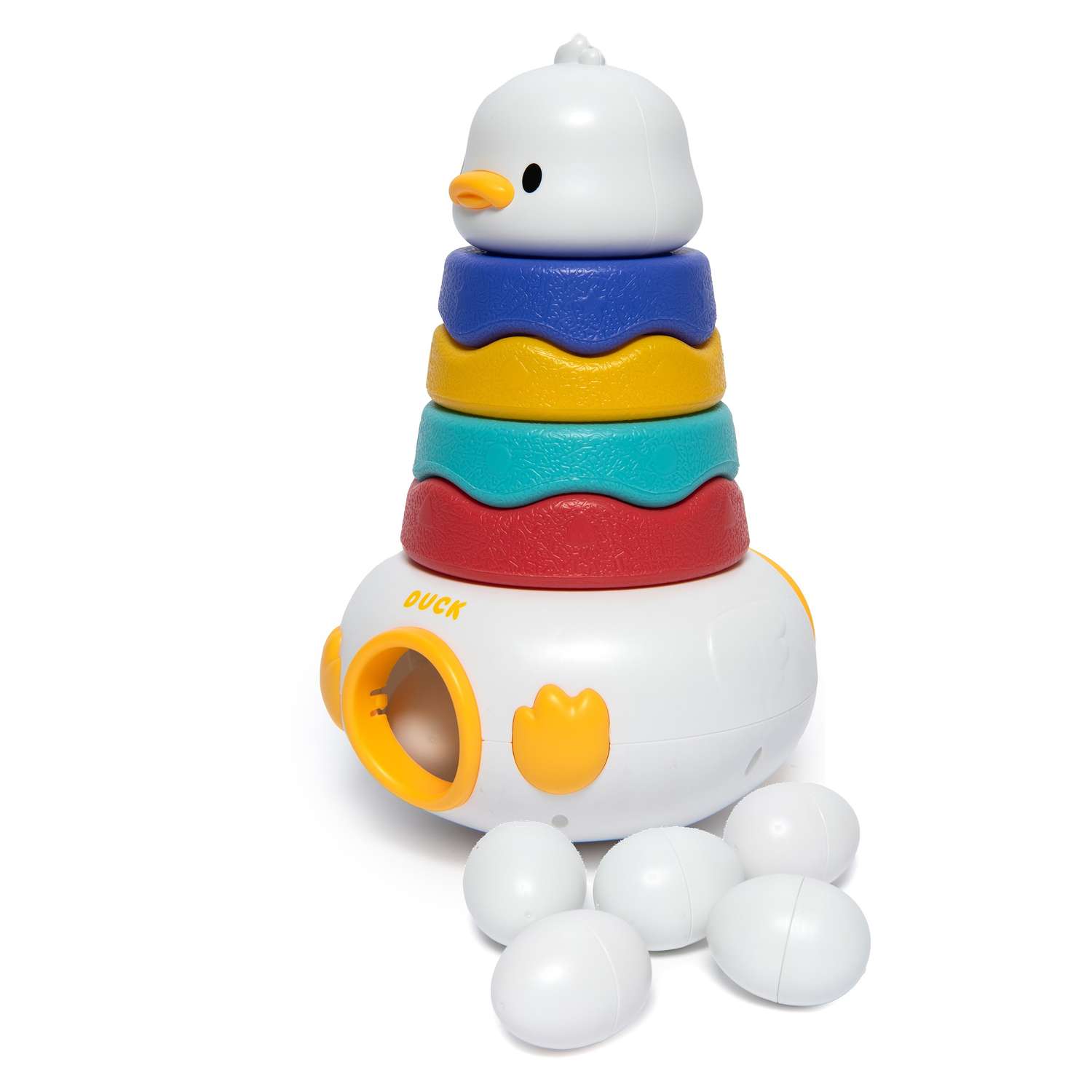 Игрушка BabyGo неваляшка Уточка - фото 13