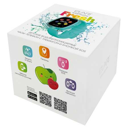 Часы ELARI KidPhone Fresh Голубой ELKP4FGRN
