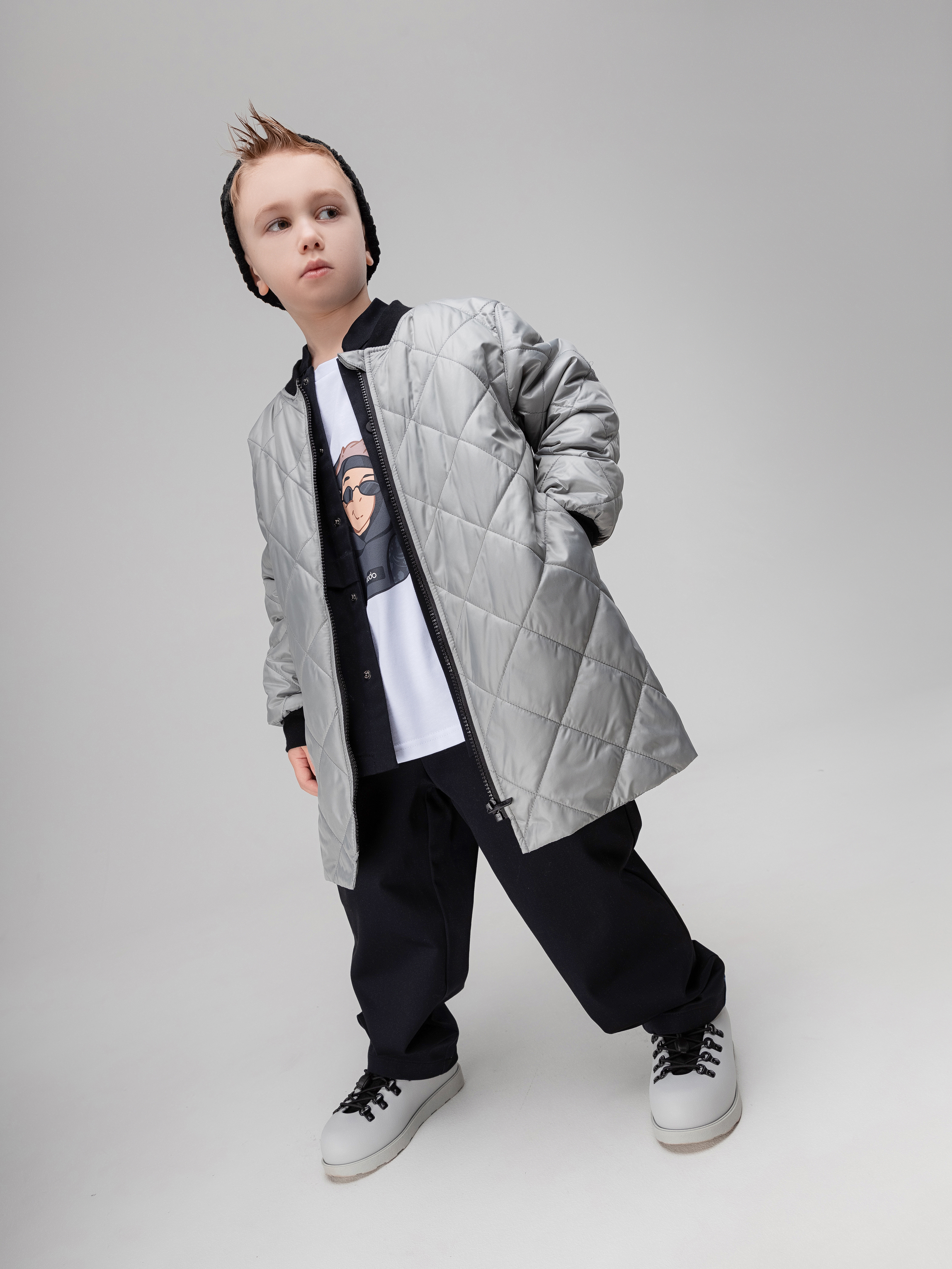Куртка Bodo 32-61U_серый - фото 1