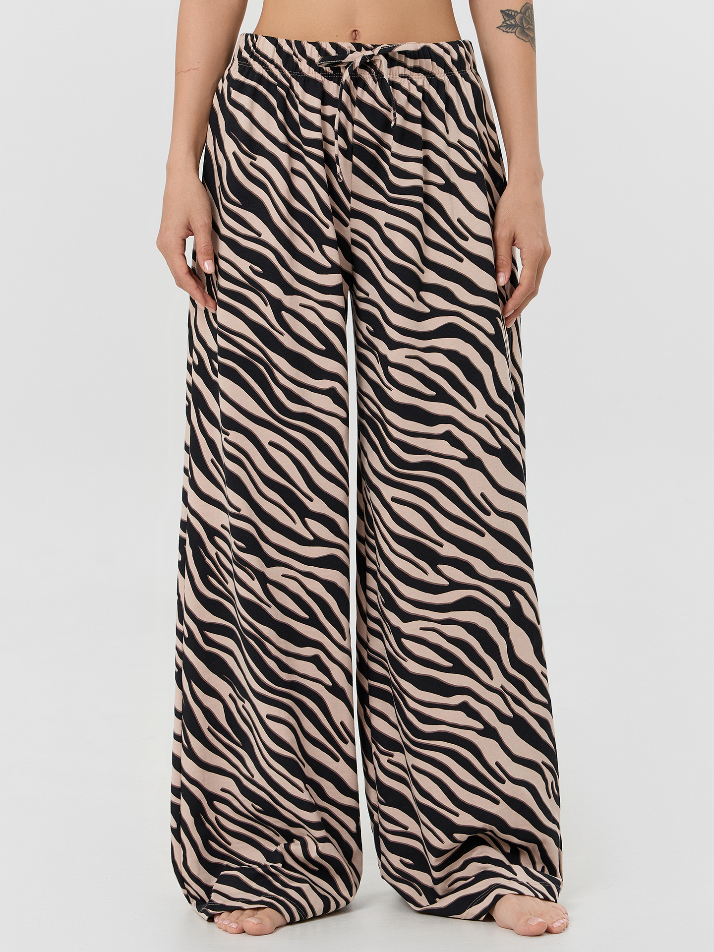 Пижама Mark Formelle (Марк Формэль) 592554/зебра на холодном бежевом - фото 10