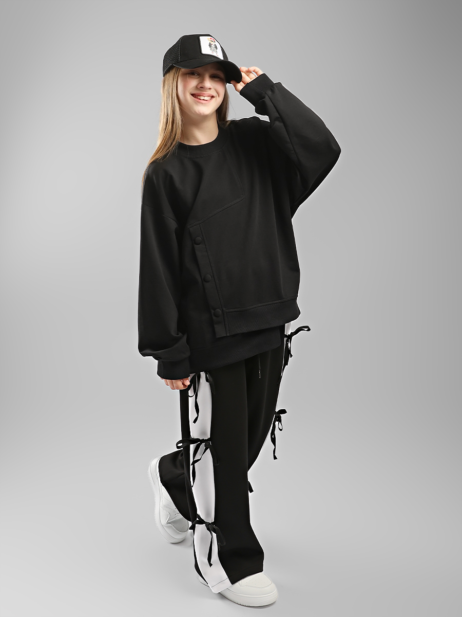 Джемпер Соль и Перец SP2730черный - фото 1