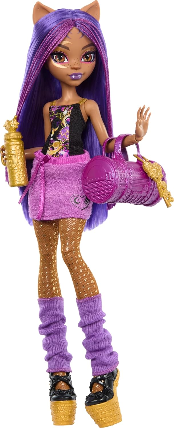 Кукла модельная Monster High Skulltimate Secrets Клодин HXH85 - фото 2