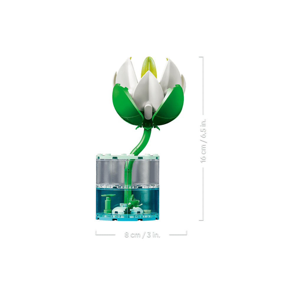 Конструктор LEGO Botanicals Водяные лилии 259 дет. - фото 6