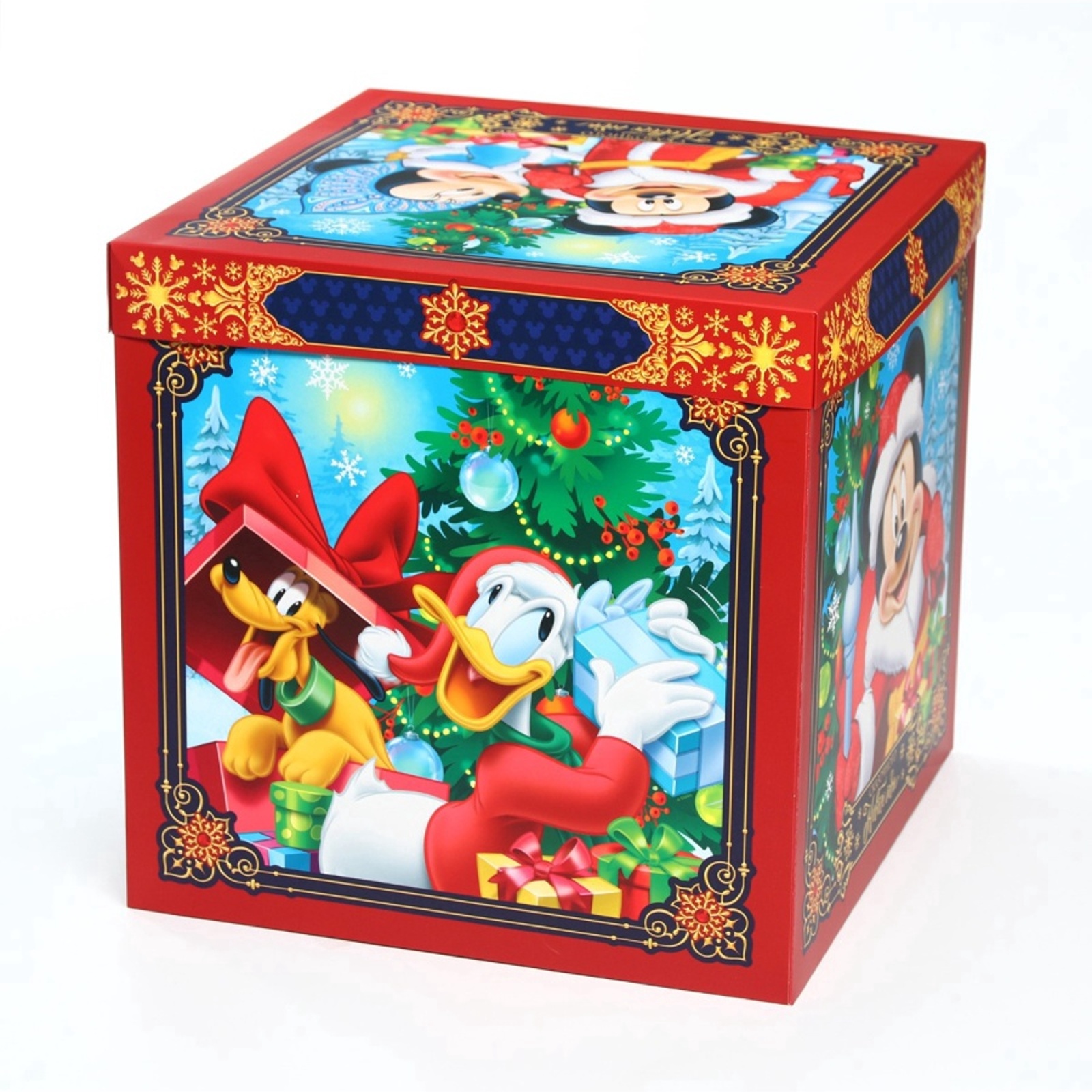 Коробка складная, новогодняя Дарите Счастье "Сказочного нового года", 30 х 30 х 30 см - фото 6