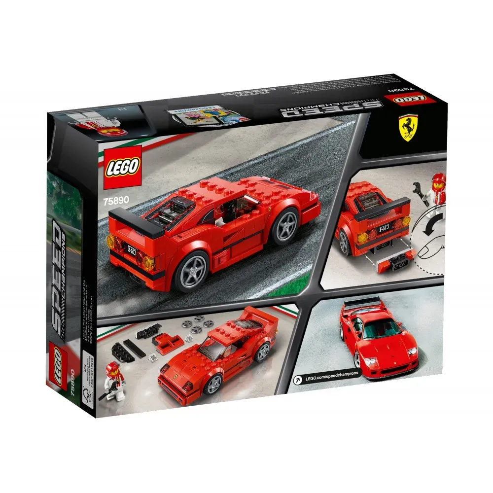 Конструктор LEGO Speed Champions 75890 193 дет. - фото 2