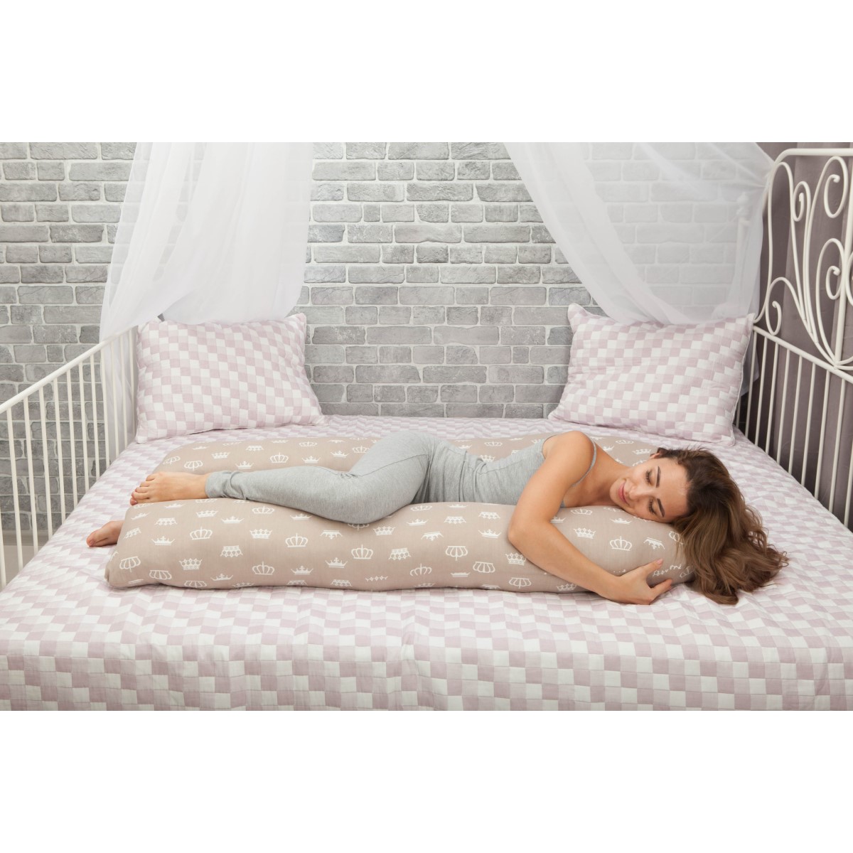 Подушка для беременных Body Pillow форма U - фото 2