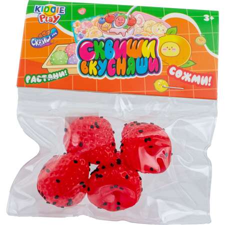 Сквиш KiddiePlay сладкая клубничка в ассортименте