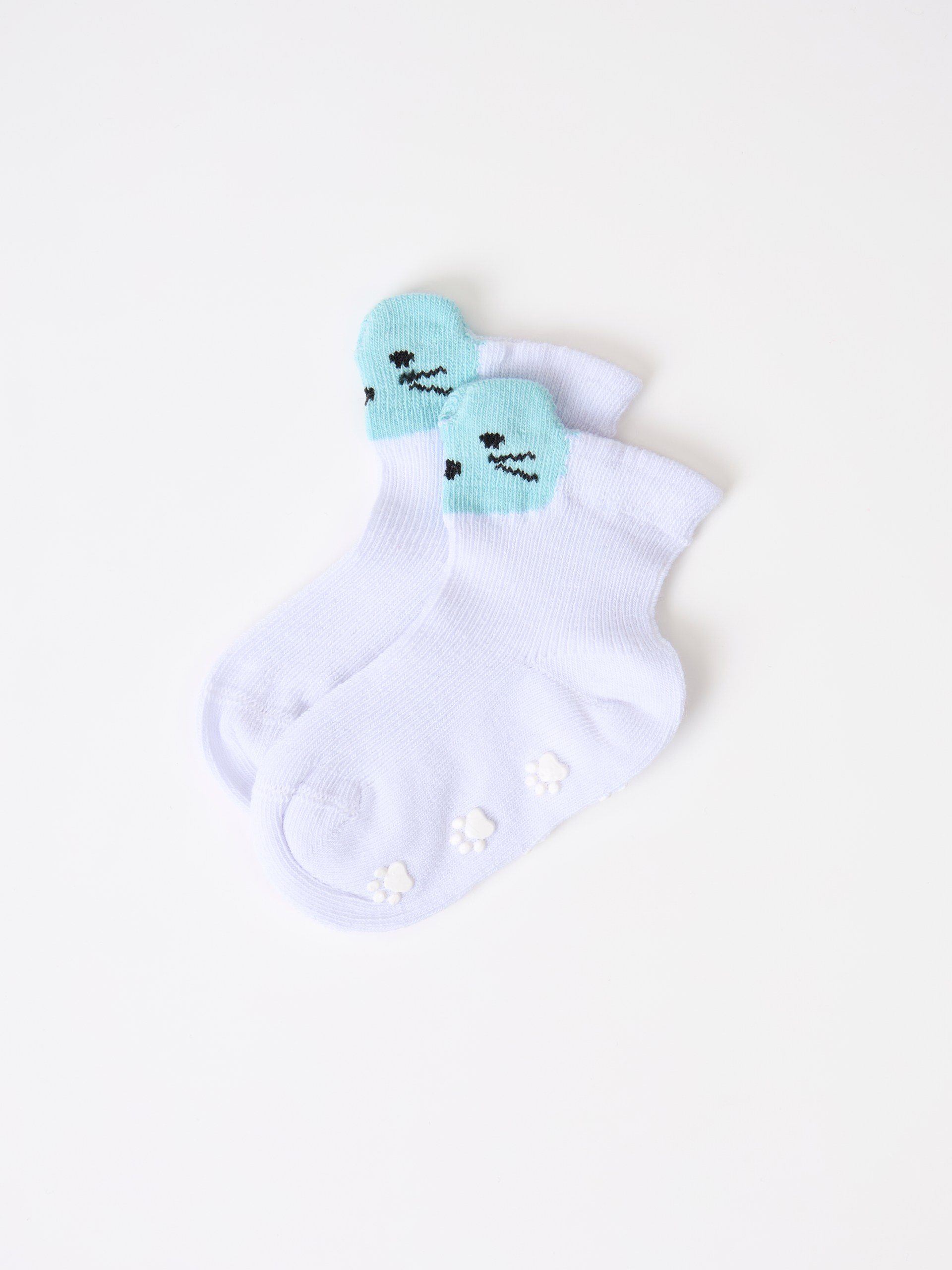 Носки 4 пары ALEX YVN B-2035-4-жел.син.беж.кор. - фото 10