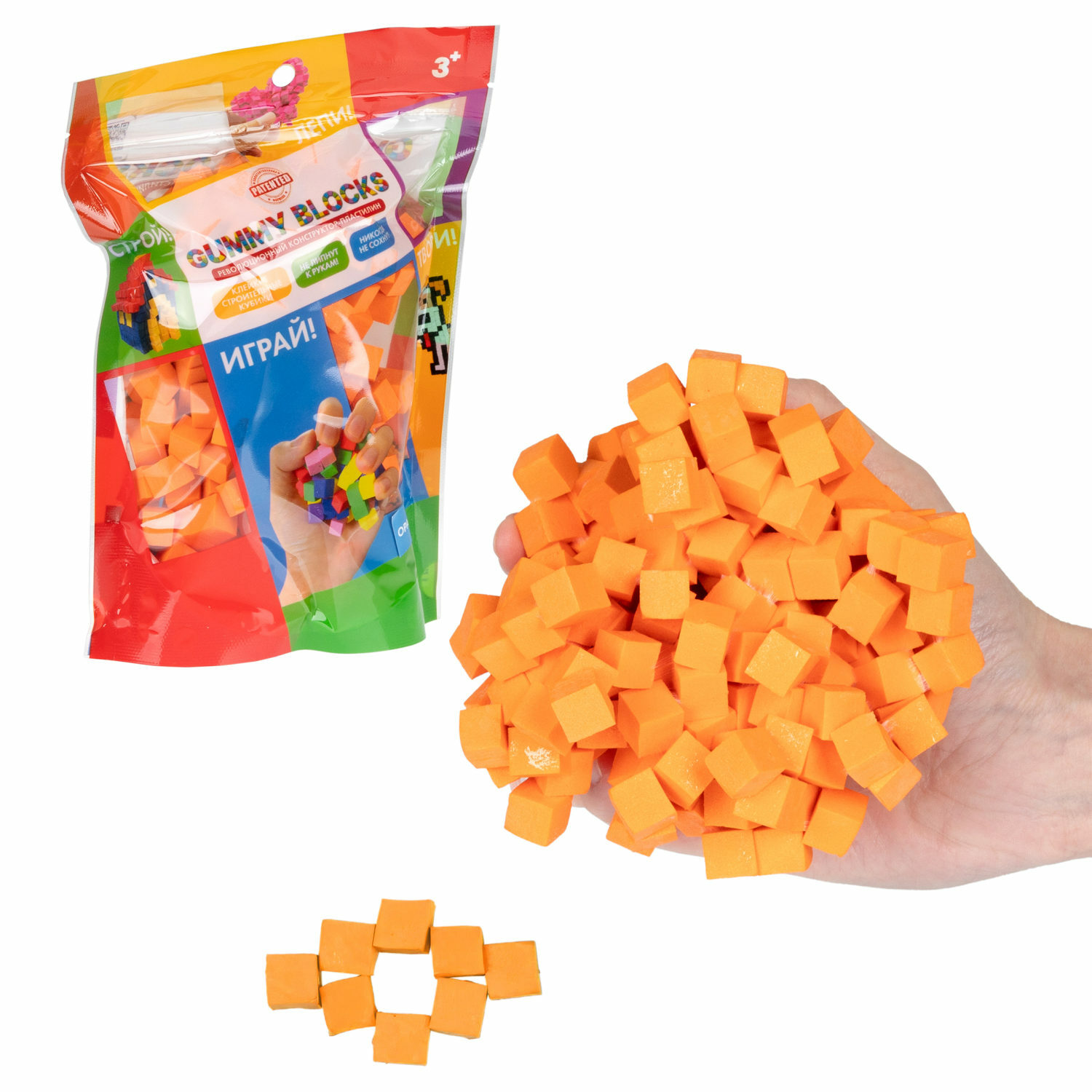 Пластилин 1TOY 4 цв. - фото 4