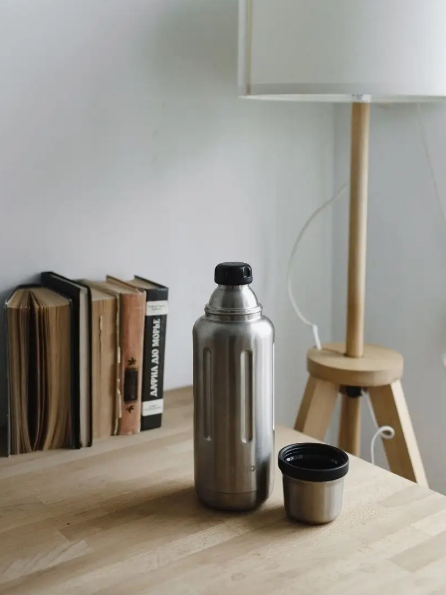 Термос для напитков Flask 1 литр Bobber матовый - фото 7