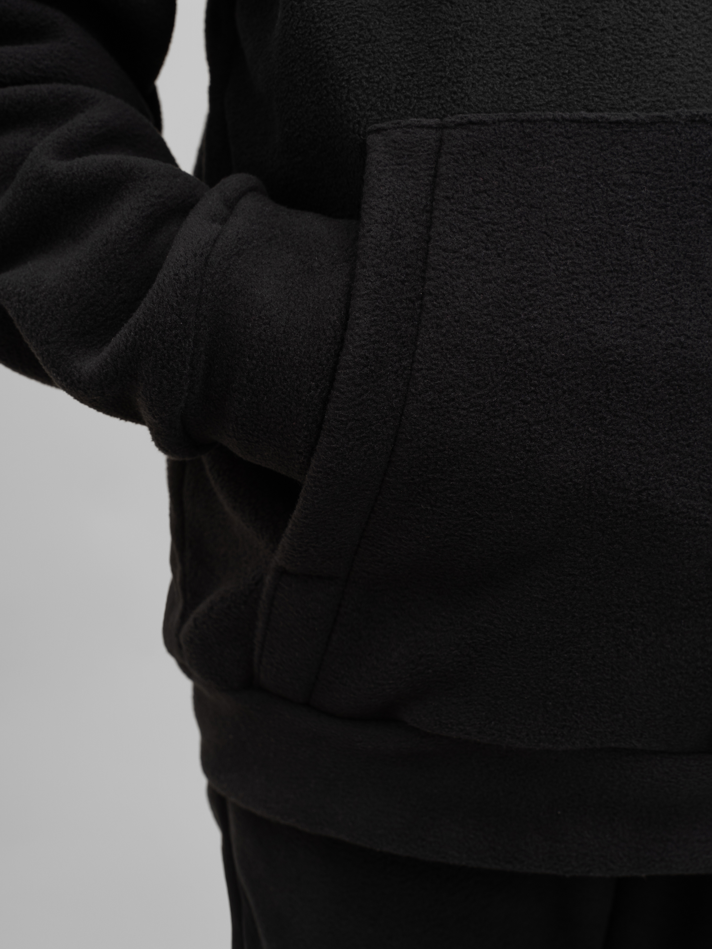 Худи и брюки Утенок 7043г(ш) черный - фото 9