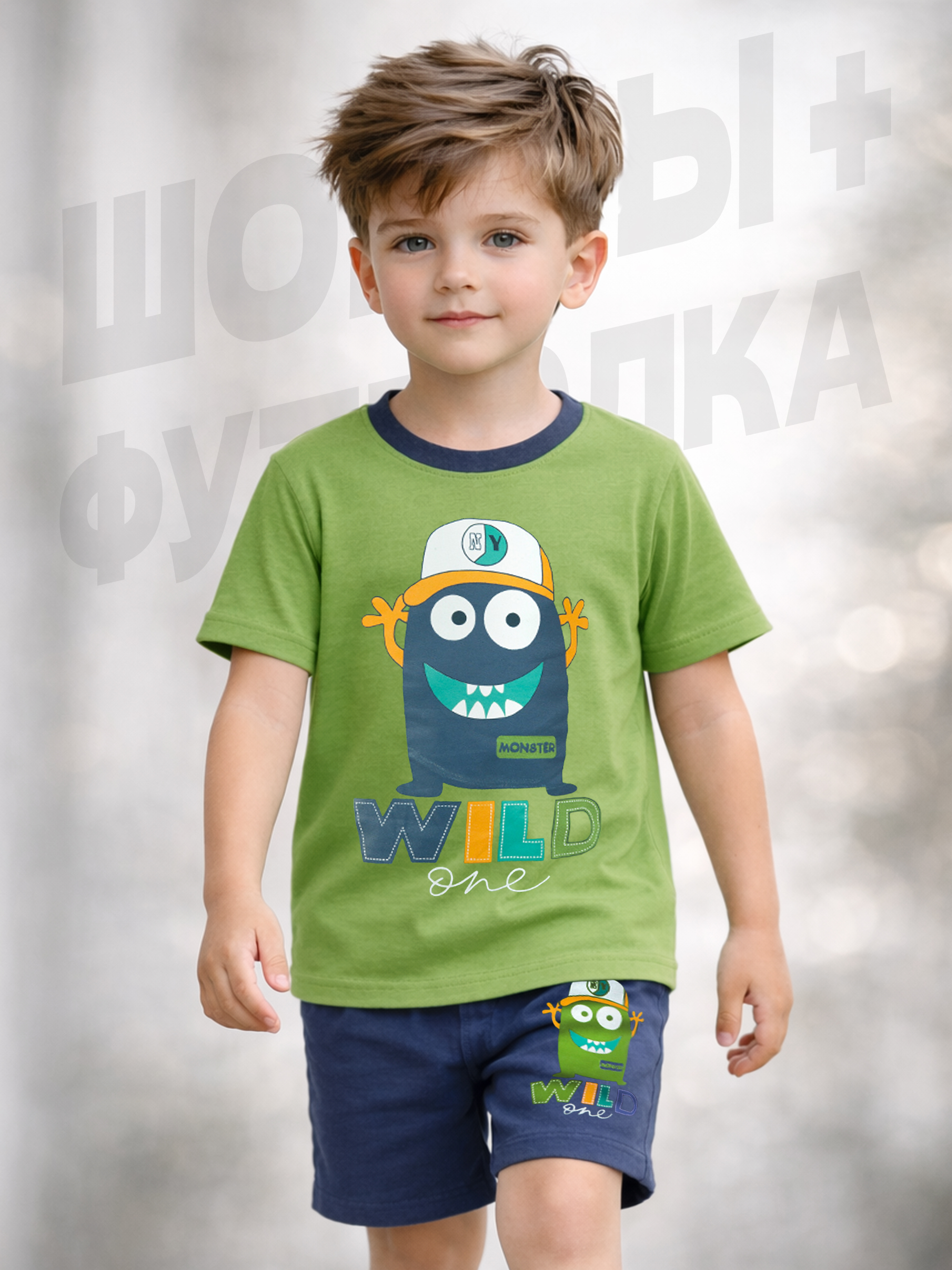 Футболка и шорты Baby Stylе мм005051 - фото 3