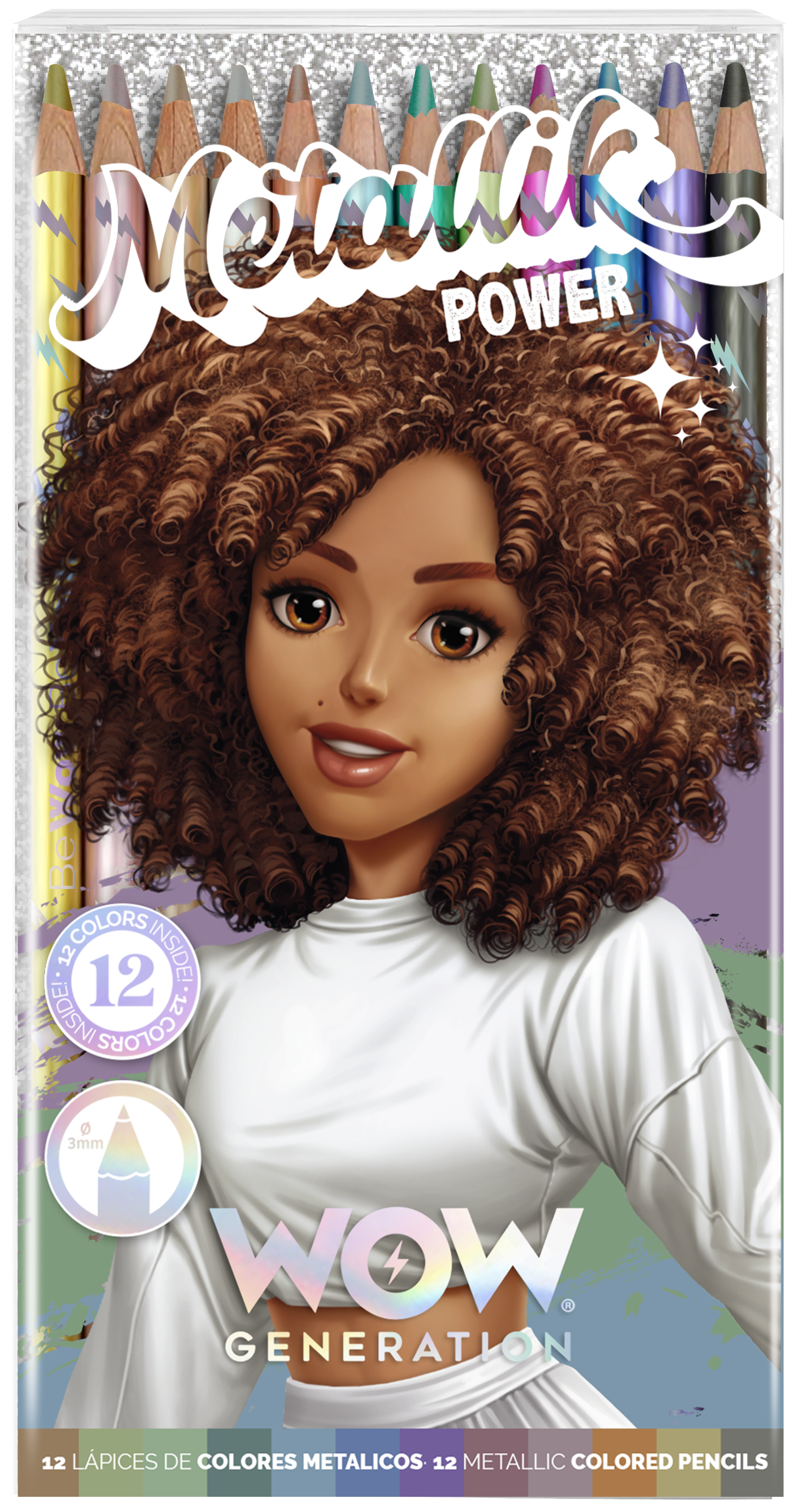 Карандаши цветные WOW Generation 12 шт. - фото 1