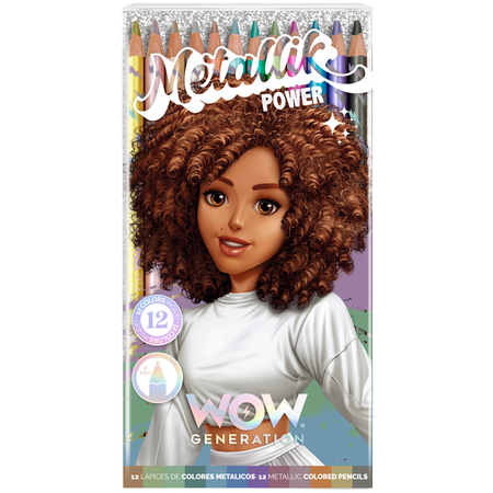 Карандаши цветные WOW Generation 12 шт.
