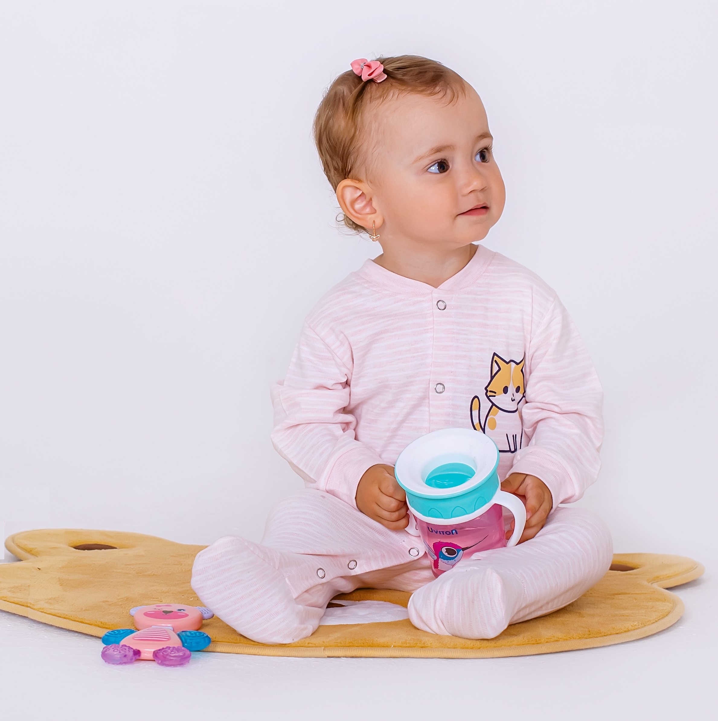 Мягкий коврик Мишка коричневый Uviton Bear - фото 10