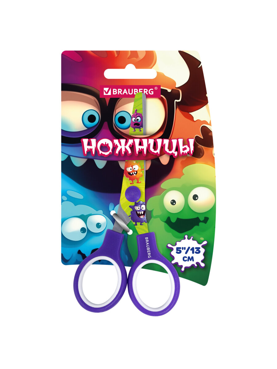 Ножницы безопасные Brauberg - фото 3