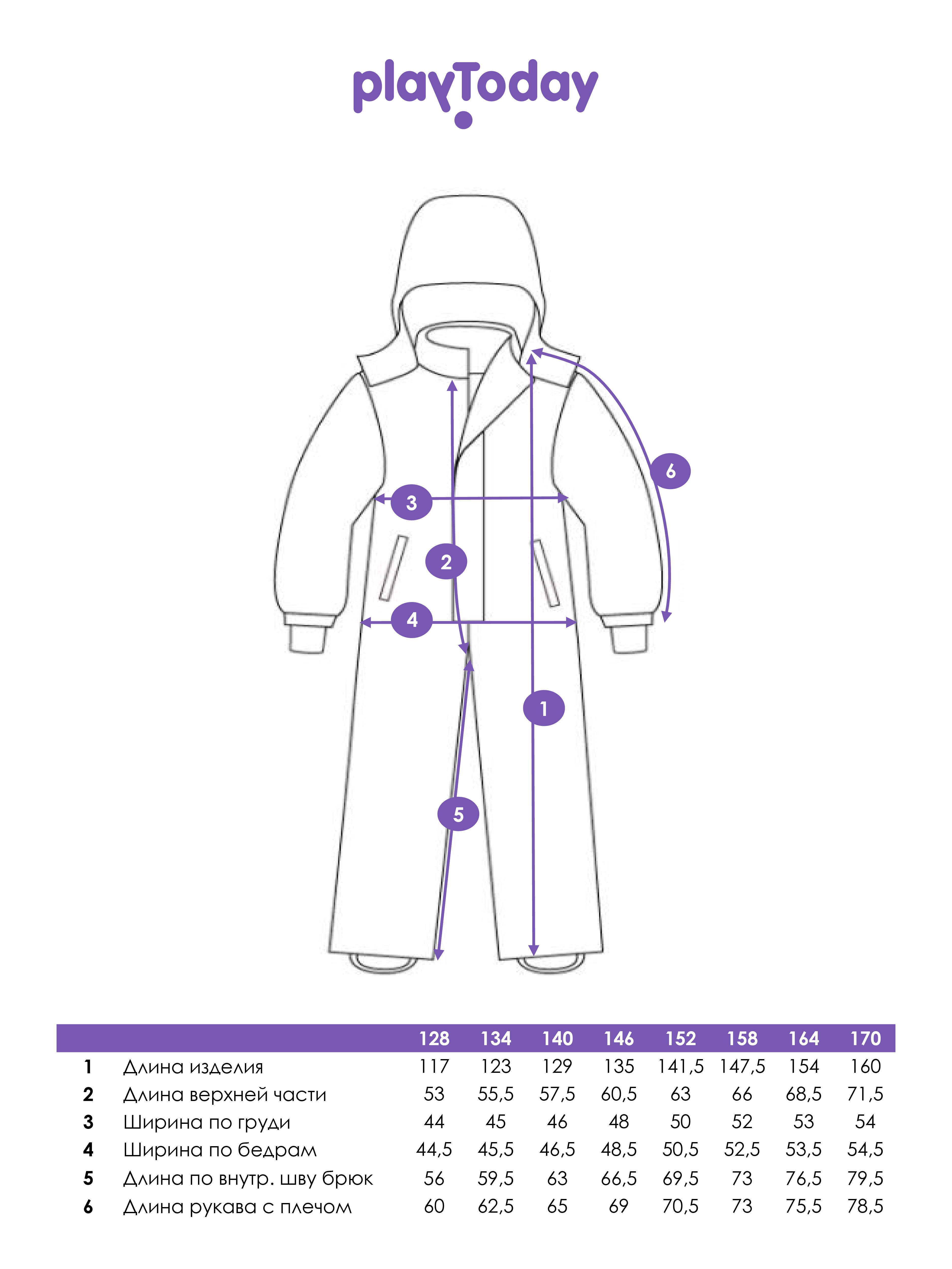 Комбинезон PlayToday 32421064 - фото 5