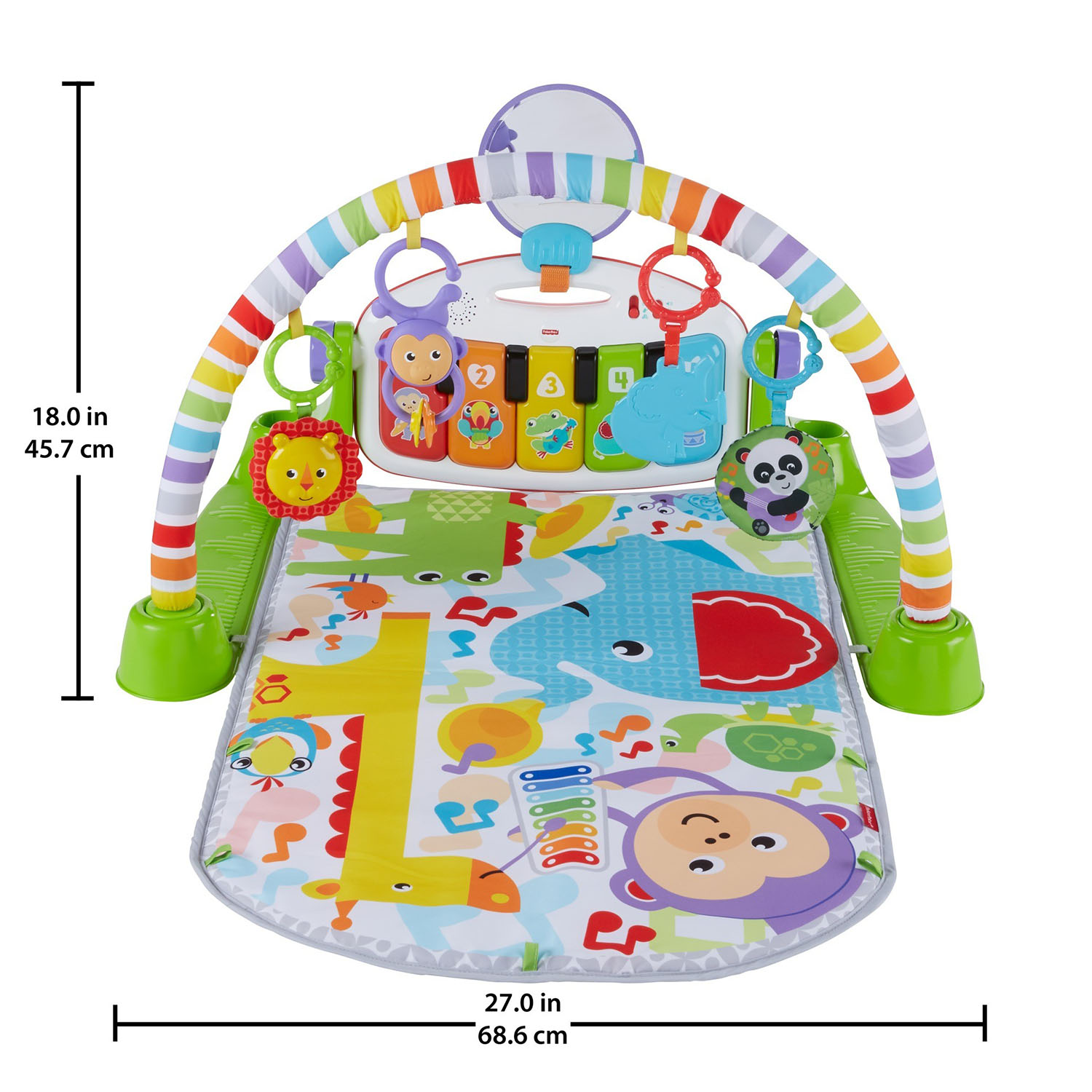 Коврик Fisher Price Пианино - фото 16