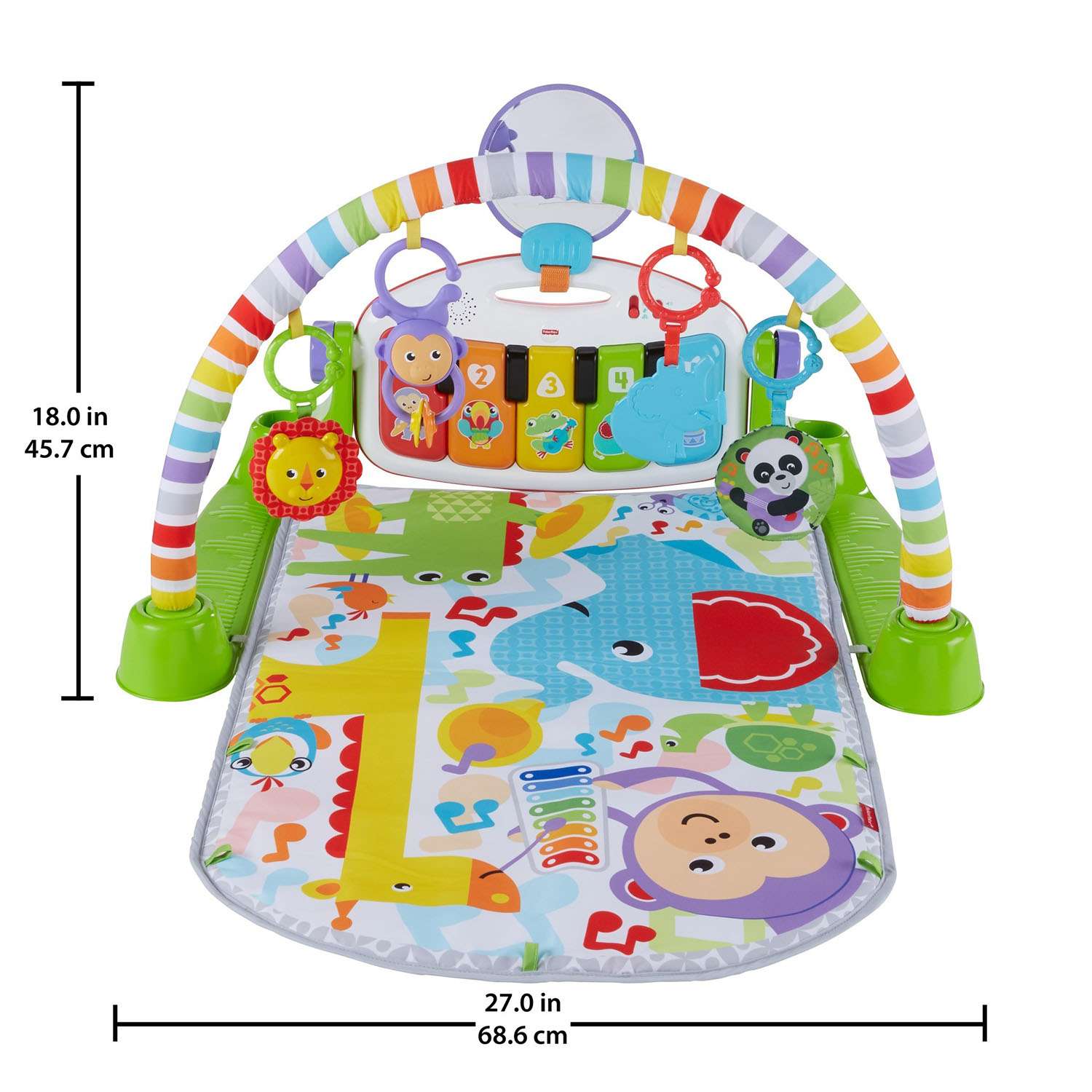 Коврик Fisher Price Пианино - фото 16