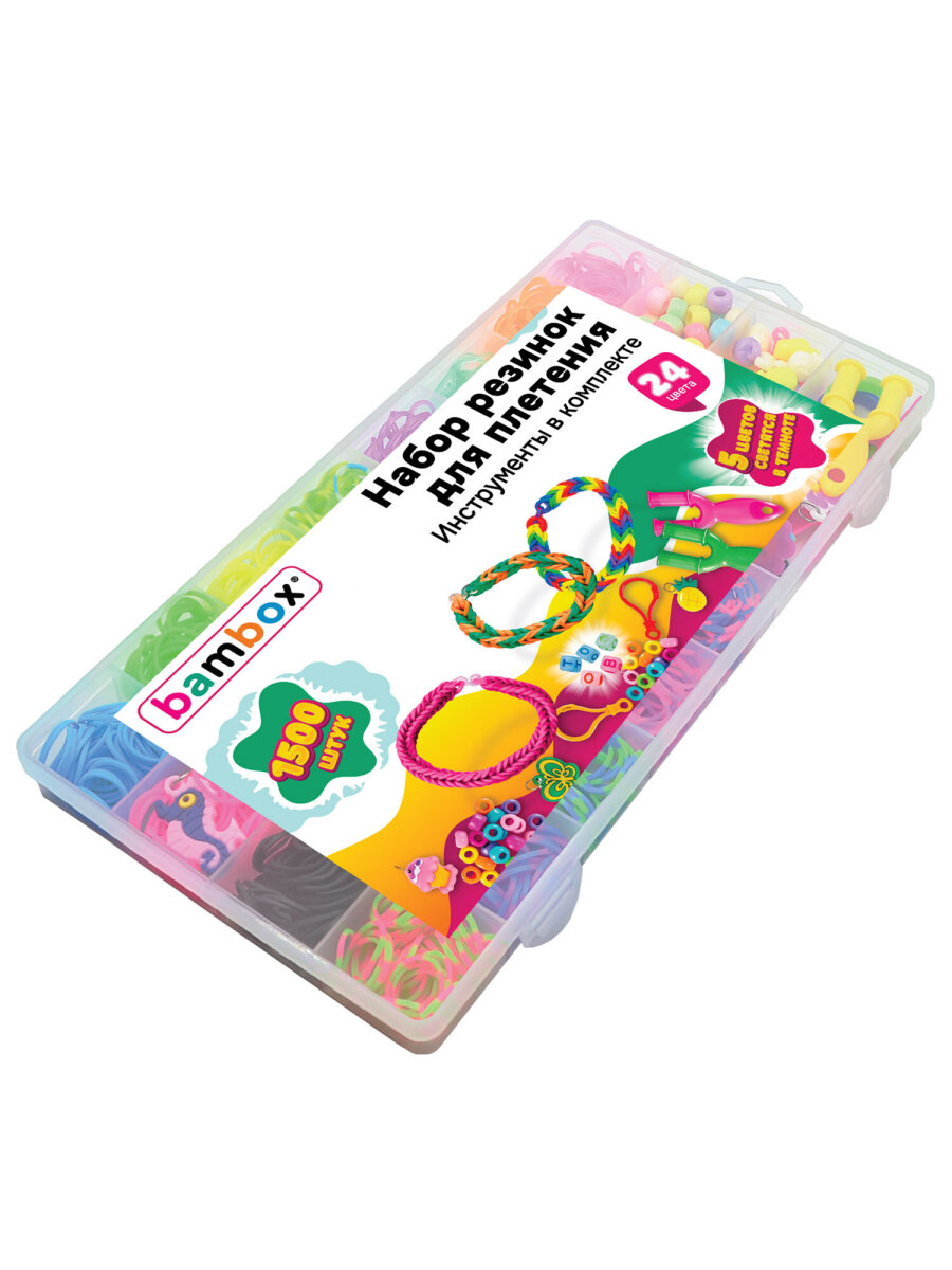 Набор для творчества BAMBOX плетение 1 500 шт. - фото 2