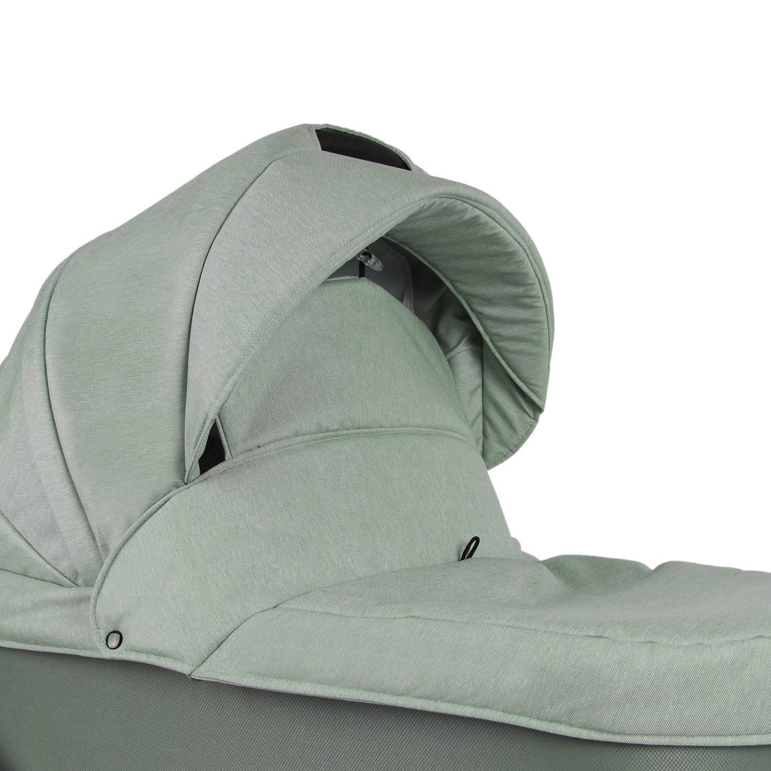 Коляска 2в1 Indigo Barbara Classic 02 шалфей - фото 31