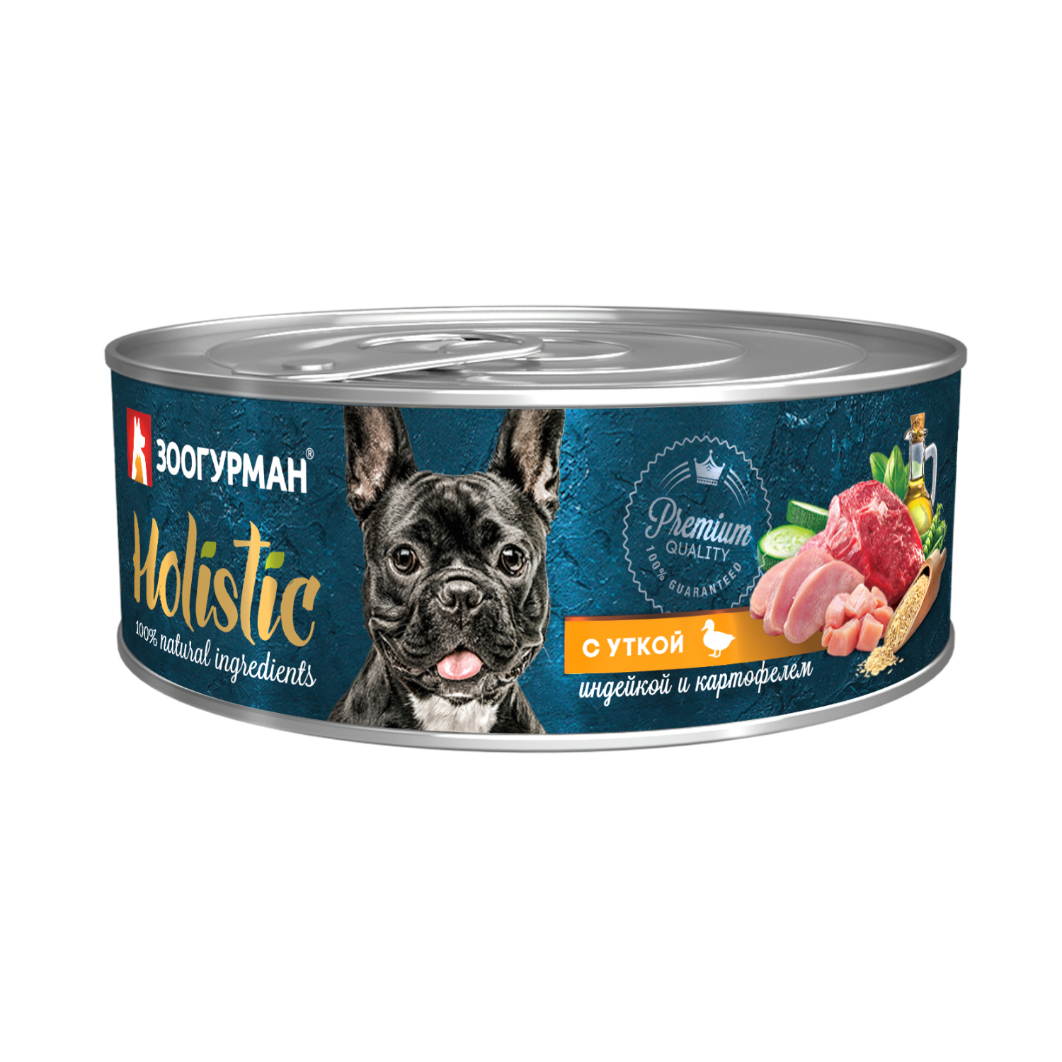 Корм для собак Зоогурман 100г Holistic с уткой индейкой и картофелем консервированный - фото 2
