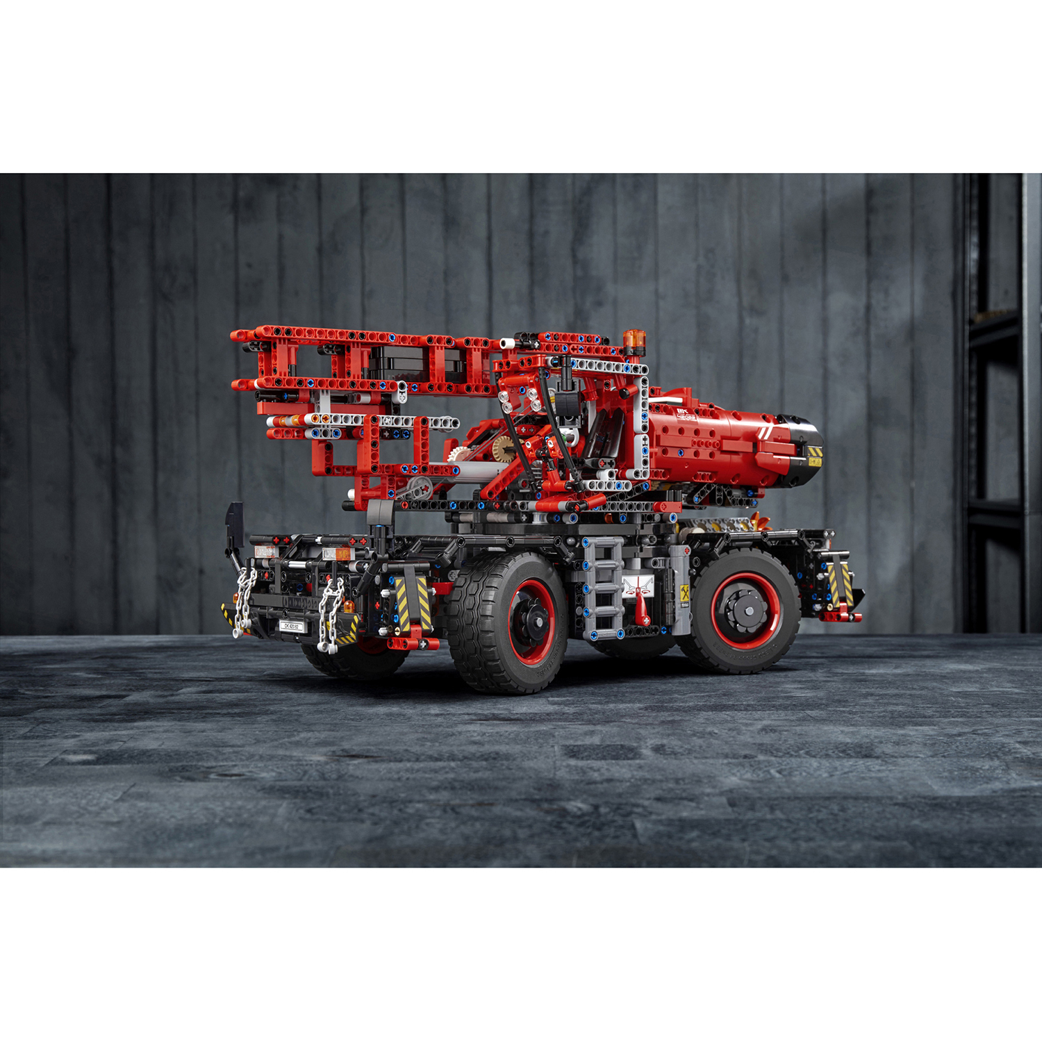 Конструктор LEGO Technic Подъёмный кран 4057 дет. - фото 64