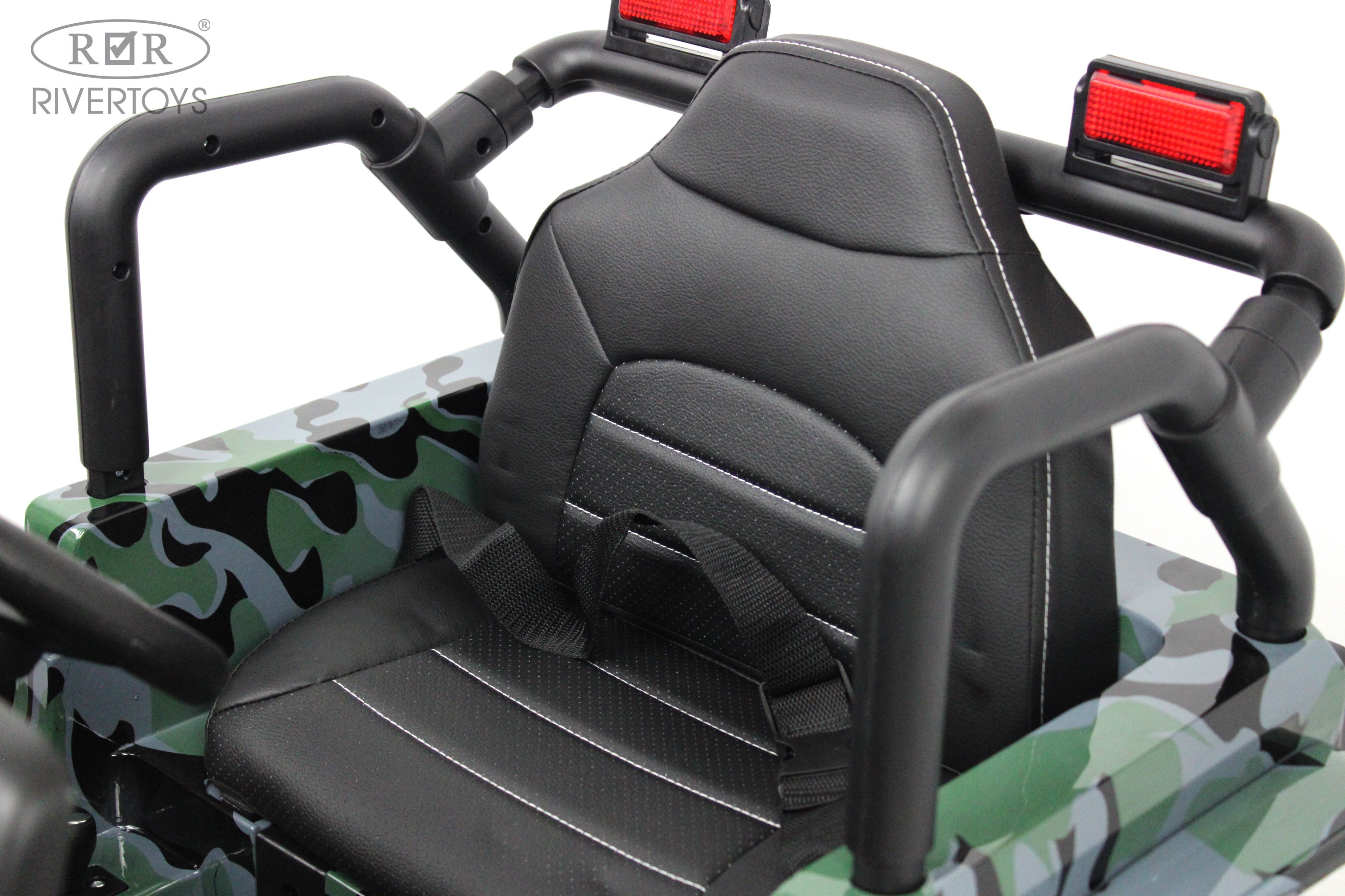 Электромобиль RIVERTOYS T222TT-4WD-CAMOUFLAGE С пультом ДУ - фото 21