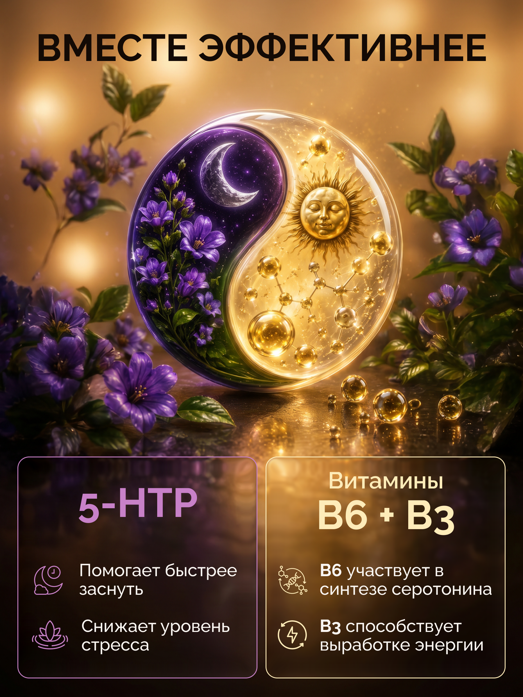 5 htp Триптофан успокоительное MedCraft 200мг 60 капсул - фото 5