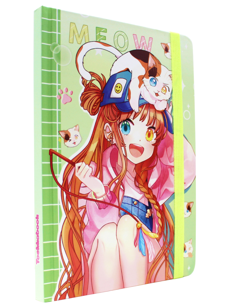 Блокнот Проф-Пресс в точку А5. Точкабук Девочка 72 лист. - фото 1