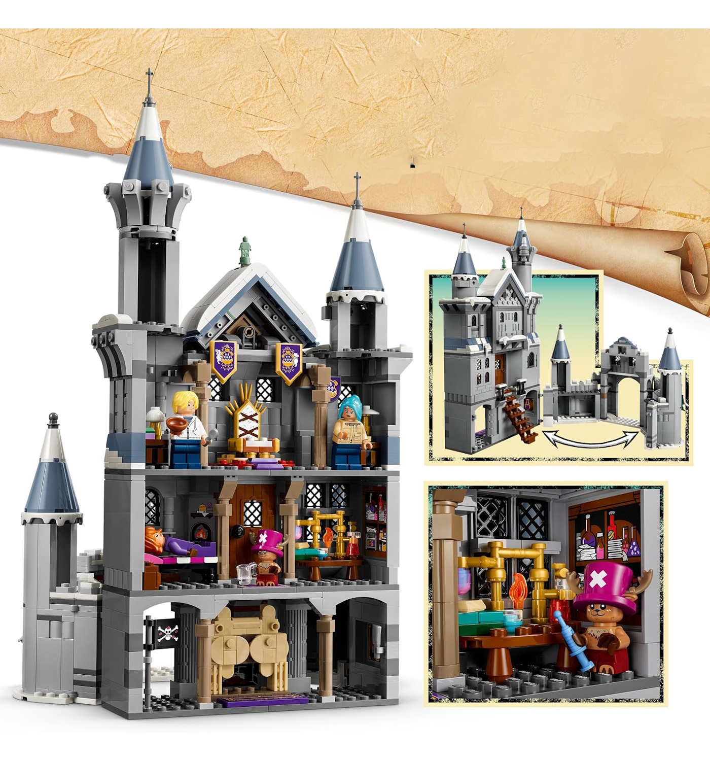 Конструктор LEGO One Piece Битва на острове Драм 1038 дет. - фото 4