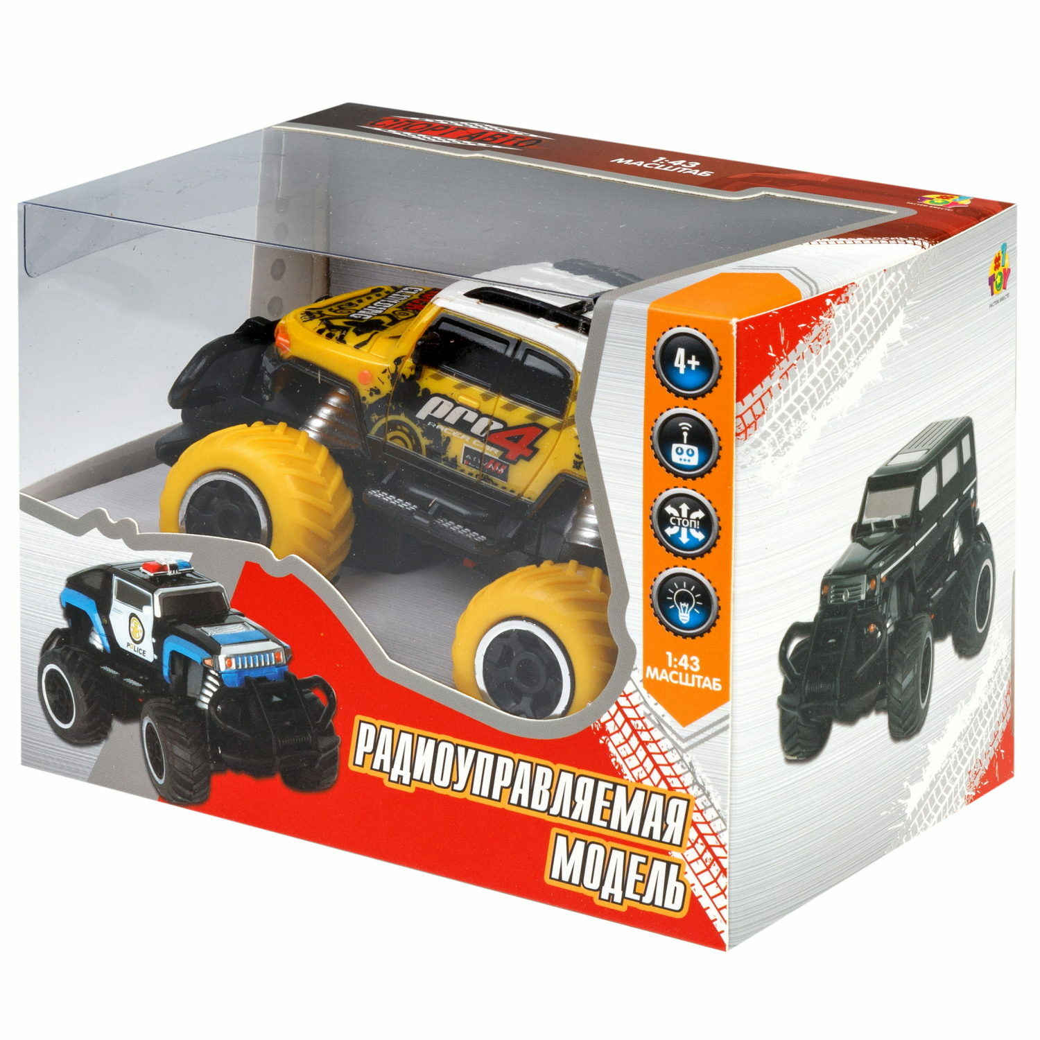 Автомобиль РУ №1TOY 1:43 в ассортименте - фото 5