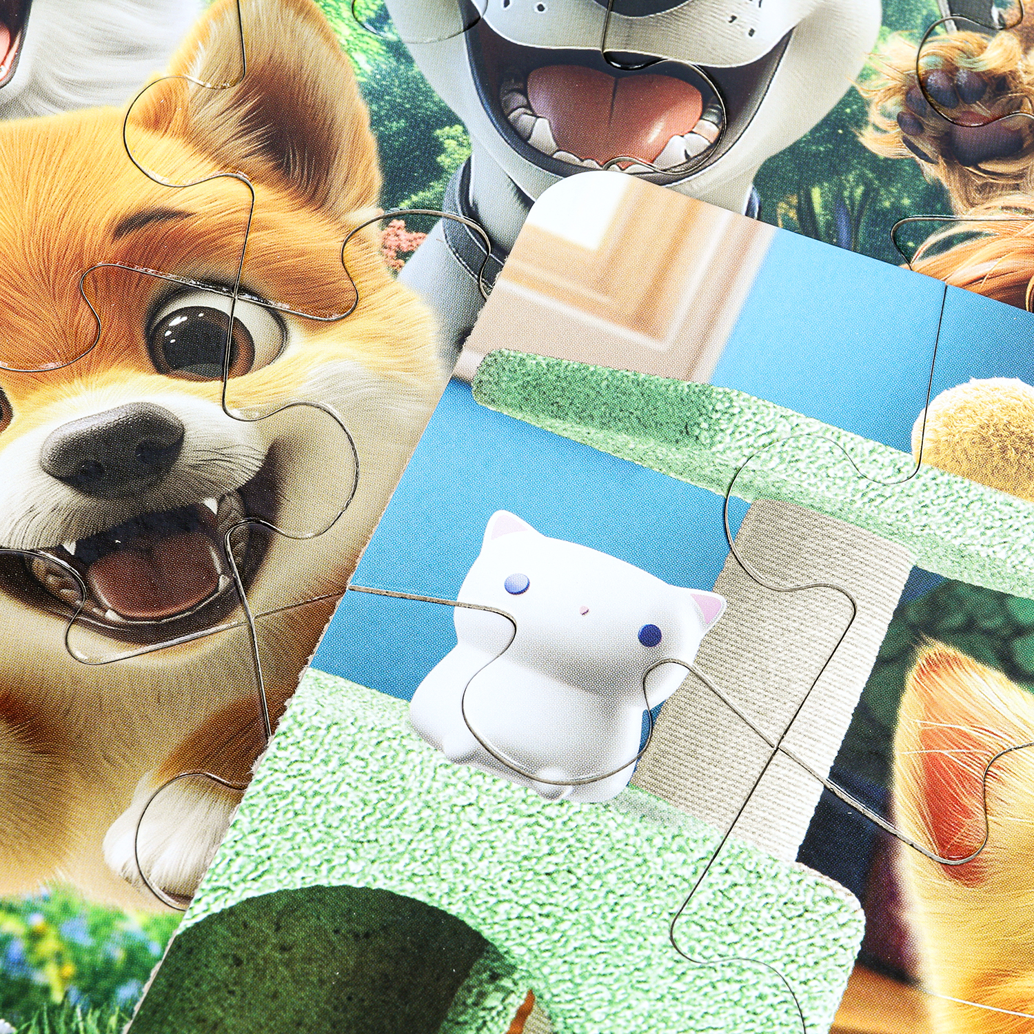 Пазл Умные игры Кошечки Собачки классический - фото 8