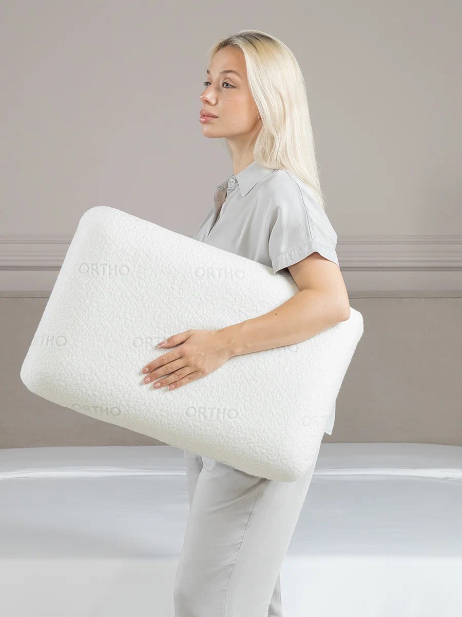 Подушка анатомическая Askona Luna 59 x 38 см 1 шт. - фото 2