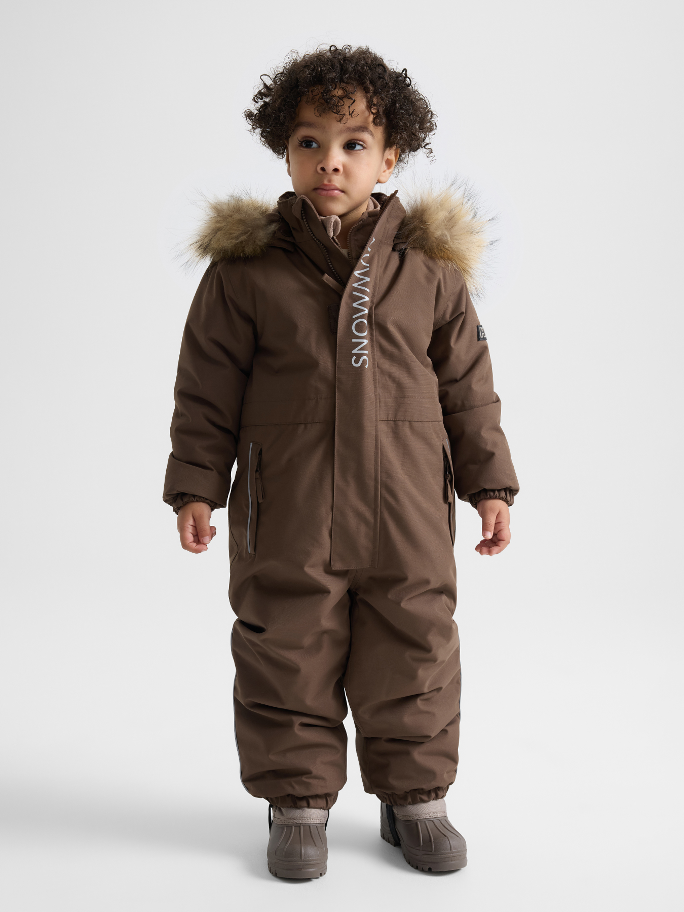 Комбинезон Happy Baby 89113-1/dark-brown - фото 1