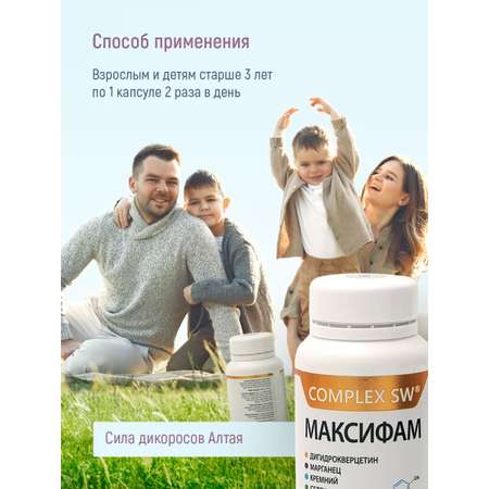 Иммуномодулятор Оптисалт максифам 60 капсул