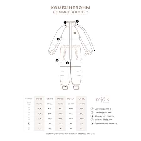 Комбинезон Mjolk