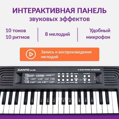 Синтезатор детский FAIRYMARY с микрофоном