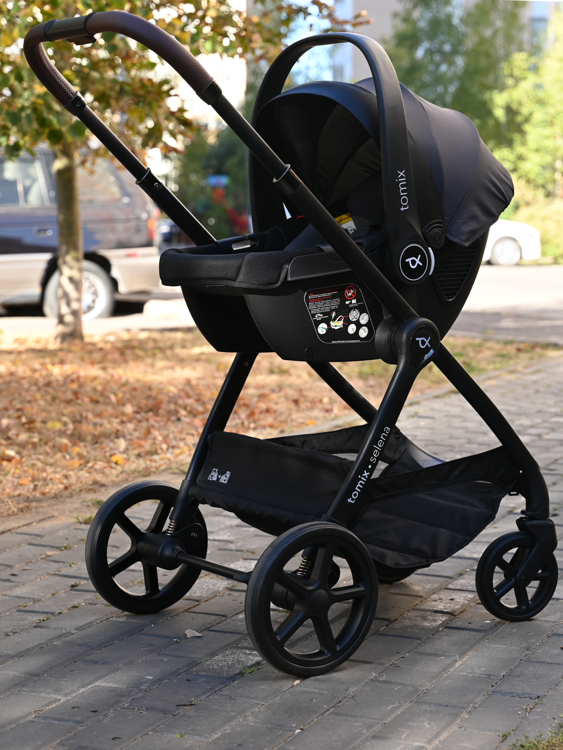 Коляска 3в1 Tomix Selena бежевый - фото 25